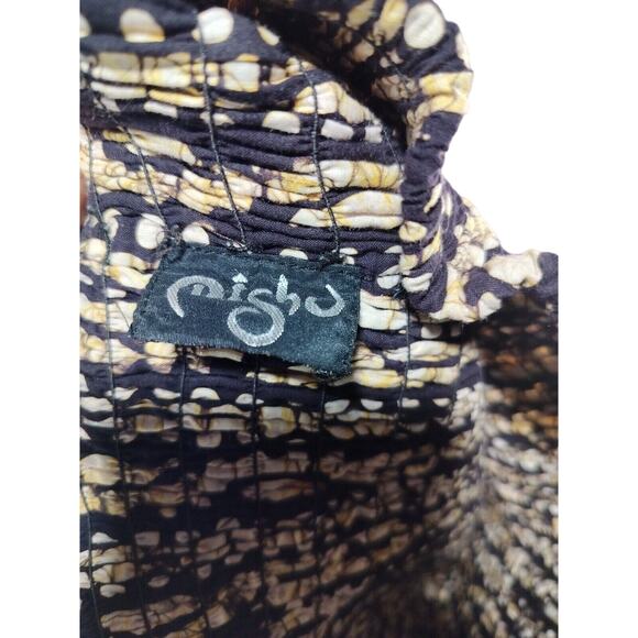 Halter Neck Tie Brown & Cream Strapless Boho Maxi Dress One Size - Picture 9 of 16